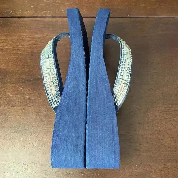 Yellow Box Platform Wedge Sandals - Picture 7 of 10